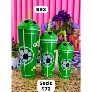 VASO TRIPLE FUT BOL